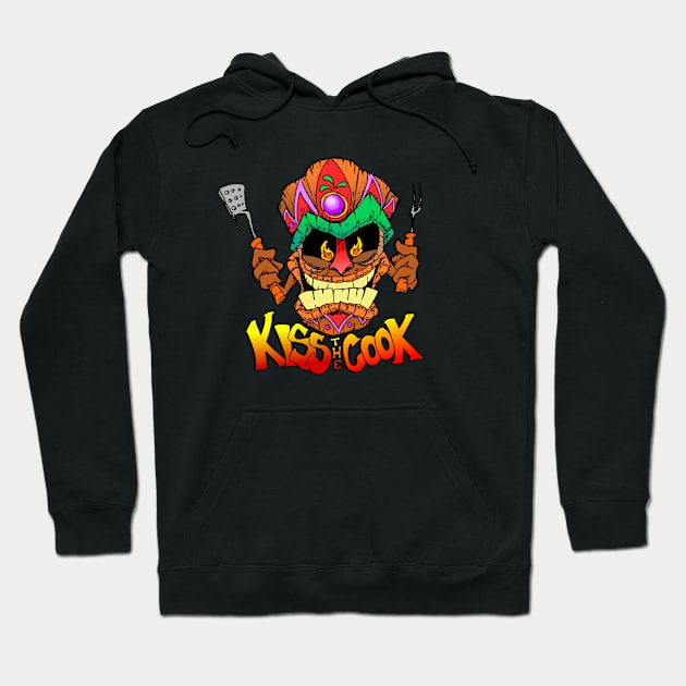 kiss the cook Hoodie by oria